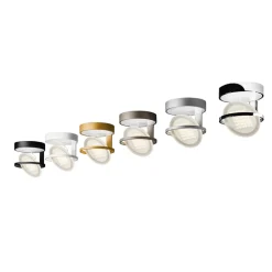 Indbygningsspots ^ Nimbus Rim R 49 LED-loftlampe, Ø 21 cm, 927 krom