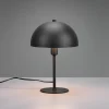Trio Lighting Bordlamper > Nola bordlampe, højde 30 cm, sort/guld