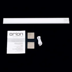 ORION Underskabsbelysning > Norman LED-underskabsbelysning, sølvfarvet, genopladeligt batteri, sensor,