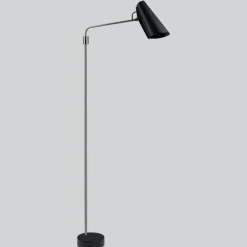 Gulvlamper ^ Northern Birdy Swing gulvlampe, sort/stål