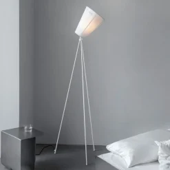 Northern Gulvlamper|Gulvlamper > Oslo Wood gulvlampe hvid/hvid