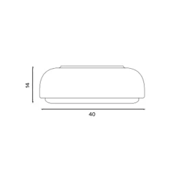 Northern Loftlamper|Loftlamper > Over Me loftlampe, antracit, 40 cm