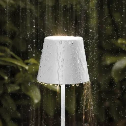 Dekorationsbelysning|Terrassebelysning ^ Sigor Nuindie mini LED genopladelig bordlampe, USB-C, hvid, IP54, dæmpbar