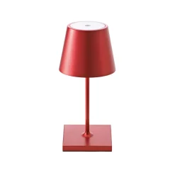 Sigor Dekorationsbelysning|Terrassebelysning > Nuindie mini LED genopladelig bordlampe, Easy Connect, rød, dæmpbar