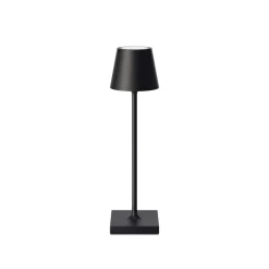 Sigor Dekorationsbelysning|Terrassebelysning > Nuindie pocket LED genopladelig bordlampe, sort, IP54, dæmpbar