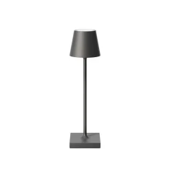 Dekorationsbelysning|Terrassebelysning ^ Sigor Nuindie pocket LED genopladelig bordlampe, grafit, IP54, dæmpbar