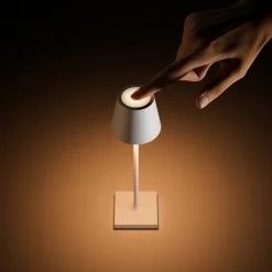 Dekorationsbelysning|Terrassebelysning ^ Sigor Nuindie pocket LED genopladelig bordlampe, grafit, IP54, dæmpbar