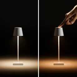 Dekorationsbelysning|Terrassebelysning ^ Sigor Nuindie pocket LED genopladelig bordlampe, grafit, IP54, dæmpbar
