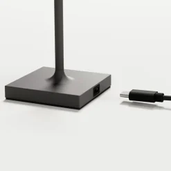 Dekorationsbelysning|Terrassebelysning ^ Sigor Nuindie pocket LED genopladelig bordlampe, grafit, IP54, dæmpbar