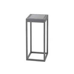 Sigor Terrassebelysning > Numove LED solcellelampe, grafitgrå, højde 32,5 cm