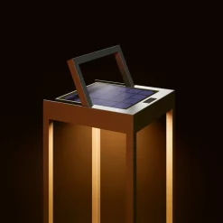 Sigor Terrassebelysning > Numove LED solcellelampe, grafitgrå, højde 32,5 cm