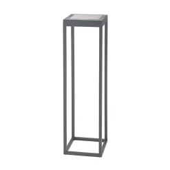 Solcellelamper ^ Sigor Numove LED solcellelampe, grafitgrå, højde 52,5 cm