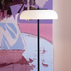 Nuura Aps Gulvlamper > Nuura Blossi Floor Ø 29 LED-gulvlampe, sort/hvid