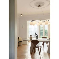 Nuura Aps Væg- Og Spejllamper > Nuura Liila 1 væg-/loftlampe, Ø 14 cm IP44, bronze/opal