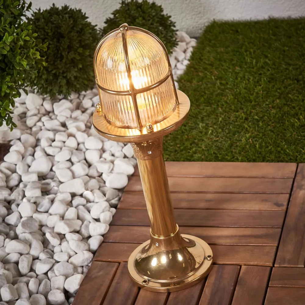 Moretti Luce Sokkellamper > Ocean-sokkelampe, messing