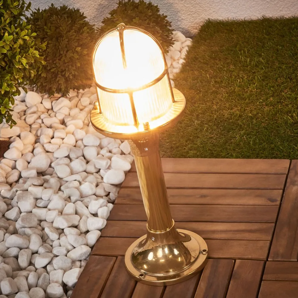 Moretti Luce Sokkellamper > Ocean-sokkelampe, messing