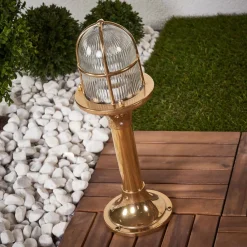Moretti Luce Sokkellamper > Ocean-sokkelampe, messing