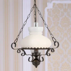 Searchlight Pendellamper > OIL LANTERN - pendellampe med antik charme