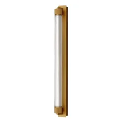 OLEV Væg- Og Spejllamper > LED-væglampe CHARMER, brun, metal/glas, 2.700 K IP44