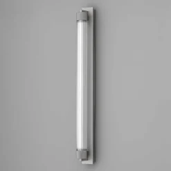 OLEV Væg- Og Spejllamper > LED-væglampe CHARMER, titan, metal/glas, 2.700 K IP44