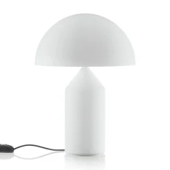 Bordlamper ^ Oluce Atollo - bordlampe i Murano-glas, 50 cm