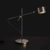 Arbejdsrum/Kontor ^ Oluce Go 252 LED-bordlampe, sort