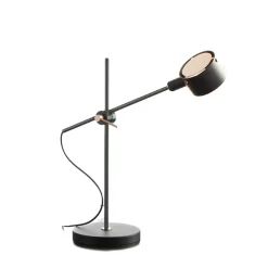 Arbejdsrum/Kontor ^ Oluce Go 252 LED-bordlampe, sort