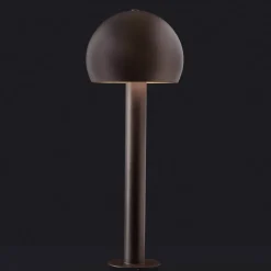 Oluce Gadebelysning > Otto 329 LED-stibelysning, indisk brun