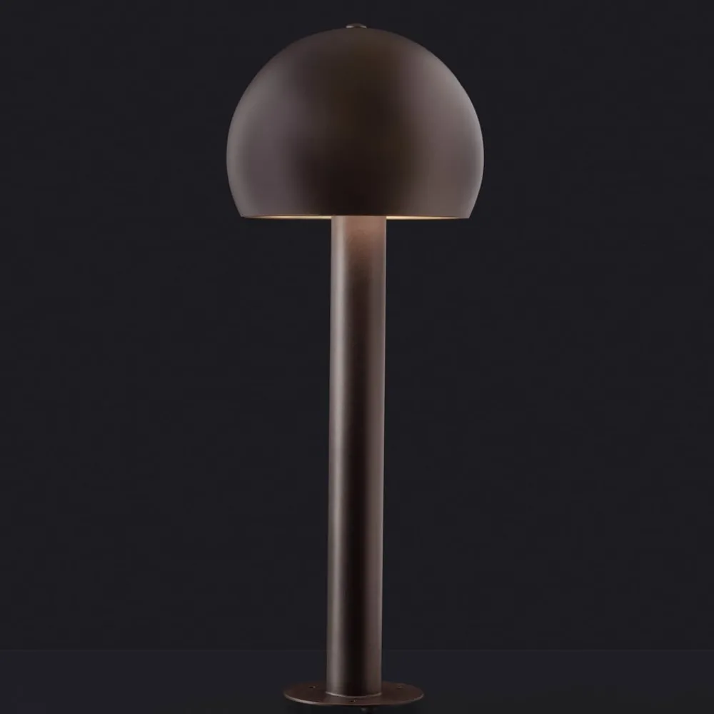 Oluce Gadebelysning > Otto 329 LED-stibelysning, indisk brun