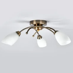 Searchlight Loftlamper > OPERA pragtfuld loftlampe, patineret messing
