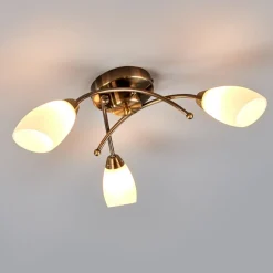Searchlight Loftlamper > OPERA pragtfuld loftlampe, patineret messing