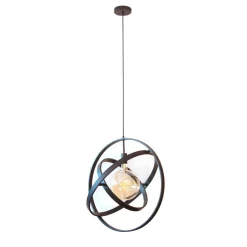 Pendellamper|Pendellamper ^ Zijlstra Orbit hængelampe, 3 ringe, 1 lyskilde, sort