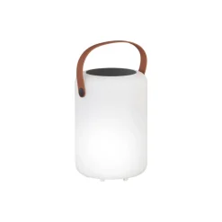 Solcellelamper ^ FH Lighting Orno LED-solar-bordlampe, varmhvid og RGB