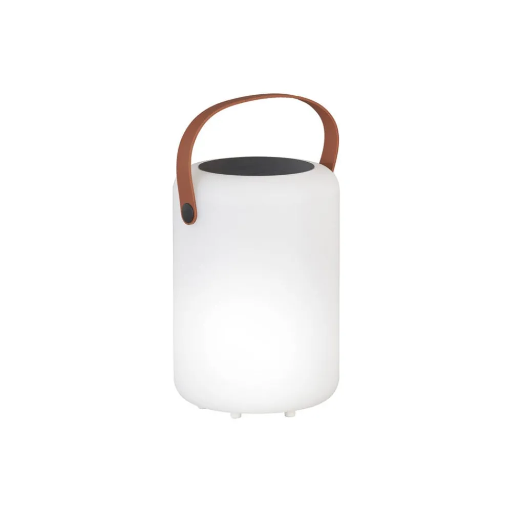 Solcellelamper ^ FH Lighting Orno LED-solar-bordlampe, varmhvid og RGB