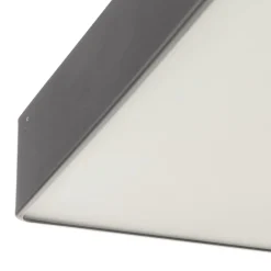 Loftlamper|Loftlamper ^ Argon Oro loftslampe af stål og glas, grå, 45 cm