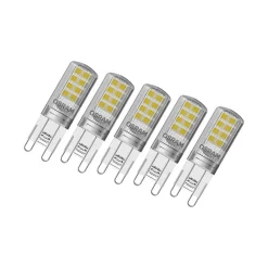 OSRAM Led Pærer > Base PIN LED-stiftsokkelpære G9 2,6 W 320 lm 5 stk
