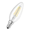 Dæmpbar Led-Pære|Filament Pære ^ OSRAM Classic LED-kerte E14 2,9W 2.700 K klar dimm