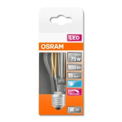 OSRAM Dæmpbar Led-Pære|Filament Pære > Classic LED-pære filament 7,5 W klar 4.000 K