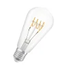 OSRAM Dæmpbar Led-Pære|Filament Pære > Classic LED-rustikpære E27 4,8W 827 klar dim