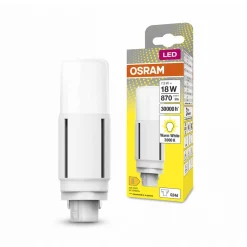 OSRAM Kompakt Lysstofrør > Dulux LED-pære G24d D18 VT EM/AC 7,5 W 830