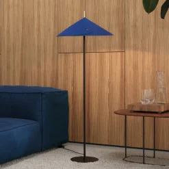 OSRAM Gulvlamper|Gulvlamper > gulvlampe Decor Flip, blå, filt, E14, justerbar
