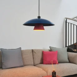 OSRAM Pendellamper > hængelampe Decor Flying Mushroom blå/lyserød, stål, E27