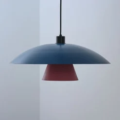 OSRAM Pendellamper > hængelampe Decor Flying Mushroom blå/lyserød, stål, E27