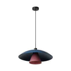 OSRAM Pendellamper > hængelampe Decor Flying Mushroom blå/lyserød, stål, E27