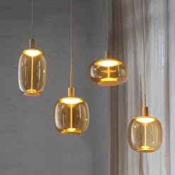 OSRAM Pendellamper > hængelampe Decor Needle Linear beige, stål, 4 lyskilder E27