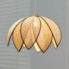 OSRAM Pendellamper > hængelampe Decor Rattan Lotus, Ø 67 cm, beige, E27