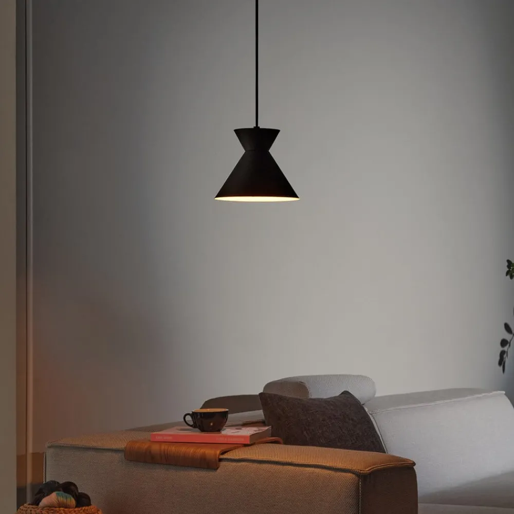 Pendellamper ^ OSRAM hængelampe Decor Waist, stål, sort, E27