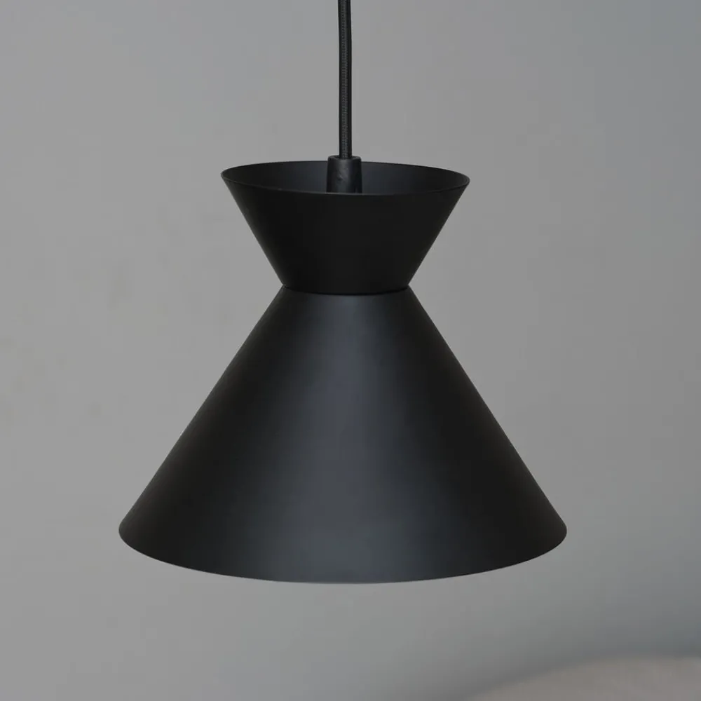 Pendellamper ^ OSRAM hængelampe Decor Waist, stål, sort, E27