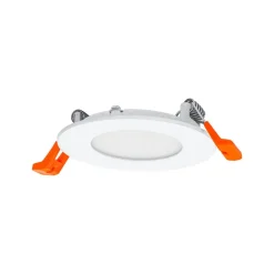 Indbygningsspots ^ OSRAM indbygget loftlampe med LED SLIM, Ø 9 cm, 3.000 K, hvid