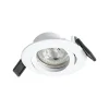 OSRAM Indbygningsspots|Spotlights > indbygningsspot, Ø 9 cm, hvid, metal, GU10-LED, 2.700 K